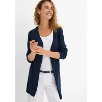 bonprix Strickjacke blau L