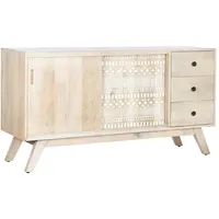 Fijalo Anrichte DKD Home Decor Weiß natürlich Mango-Holz 145