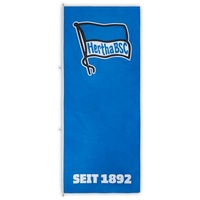 Hertha BSC Berlin Hissfahne - Seit 1892 - Fahne 120 x 300 cm Flagge - Plus Lesezeichen I Love Berlin
