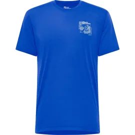 Jack Wolfskin Vonnan Graphic T M blau M