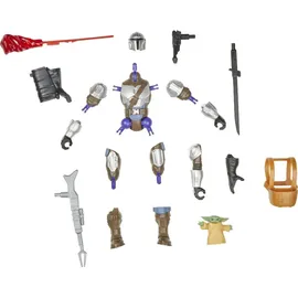 Star Wars MixMashers Mandalorianer & Grogu individualisierbares Mix-and-Match Deluxe Action-Figurenset