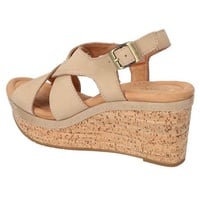 Clarks Elleri Rae Keilsandalette braun 5