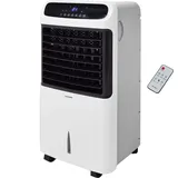 Syntrox Germany Verdunstungskühler 4-in-1 Luftkühler 12L Tank 80W weiß - Weiß