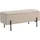 House Nordic Watford Sitzbank Aufbewahrung Bouclé Beige