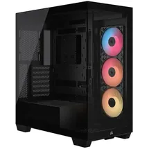 Corsair 3500X RSR ARGB Tempered Glass Mid-Tower Black (CC-9011322-WW)