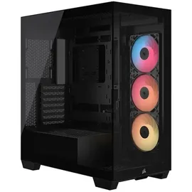 Corsair 3500X RSR ARGB Tempered Glass Mid-Tower Black (CC-9011322-WW)