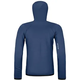Ortovox Fleece Grid Hoody Blau M