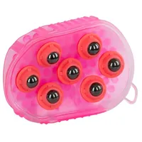 Kerbl Magnet-Massage-Striegel Einheitsgröße Rosa