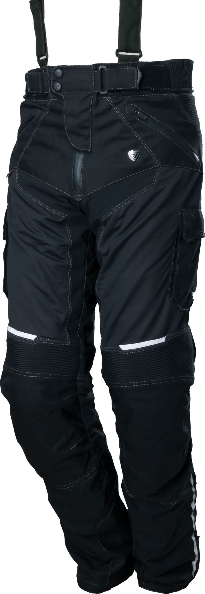 Modeka AFT-Touring, pantalon textile - Noir - 5XL