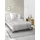 BIERBAUM Elegant uni Silber 135 x 200 cm + 80 x 80 cm