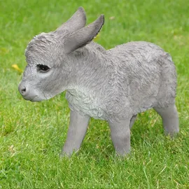 dazikemo Gartenfigur Esel Fohlen