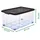 Novatool Aufbewahrungsbox 55 L 3-tlg. anthrazit