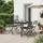 vidaXL Gartenmöbel Set 5-tlg. Grau