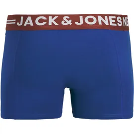JACK & JONES JACLICHFIELD TRUNKS 3 Pack Fired Brick / Scarab / Sodalite Blau S 3er Pack