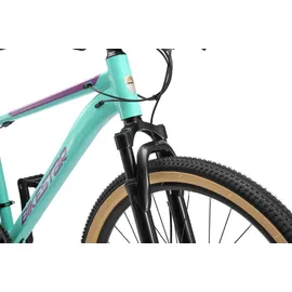 Bikestar Mountainbike 26 Zoll RH 16 cm Unisex mint/türkis