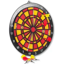 Vedes New Sports Safety Dartboard, inklusive 6 Pfeilen