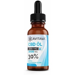 Avitava® Zero CBD Öl THC-freies hochaktives 30% 10 ml