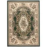 Tapiso Atlas Kurzflorteppich 300 x 400 cm Grün/Beige