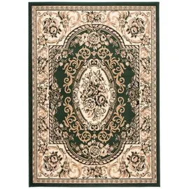 Tapiso Atlas Kurzflorteppich 300 x 400 cm Grün/Beige