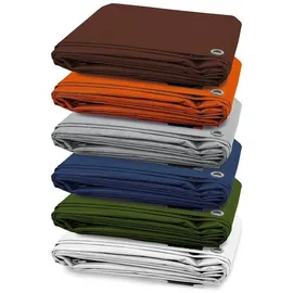 Floordirekt Abdeckplane 6 x 1,5 m Orange