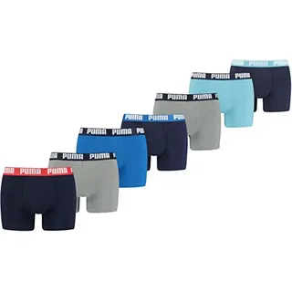 Puma Herren Boxershorts 7er Pack blue combo BLAU 2XL