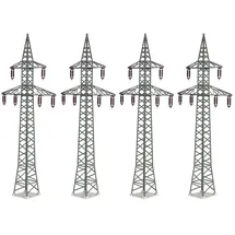 Kibri Deko-Set Strommasten 4er Set 38533 H0