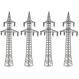 Kibri Deko-Set Strommasten 4er Set 38533 H0