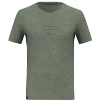 Salewa Eagle Eitd Merino Kurzarm-t-shirt - Shadow - S