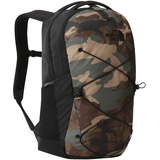 The North Face Jester Tagesrucksack (Volumen 27,5 Liter / Gewicht 0,74 kg), OS - Kelp Tan TNF Camo Print-TNF Black