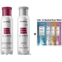 Goldwell Elumen Haarfarbe [AB@9]  + Lock + 1x Kerasilk Sachet / Probe