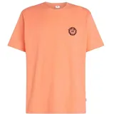 O'Neill - Slub Back Print T-Shirt - T-Shirt Gr XL rot