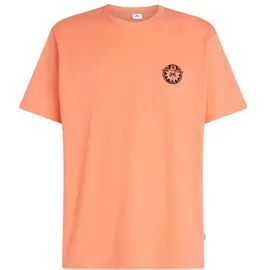 O'Neill - Slub Back Print T-Shirt - T-Shirt Gr XL rot