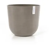 Ecopots Pflanztopf Oslo Braungrau 45 cm x 39,2 cm