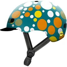 Nutcase Fahrradhelm Street MIPS Gloss. POLKA FACE Helm, Mehrfarbig, M