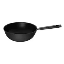 Fiskars Hard Face Wok, antihaftbeschichtet 1052233 , 1 Wok, Volumen: 4,5 Liter