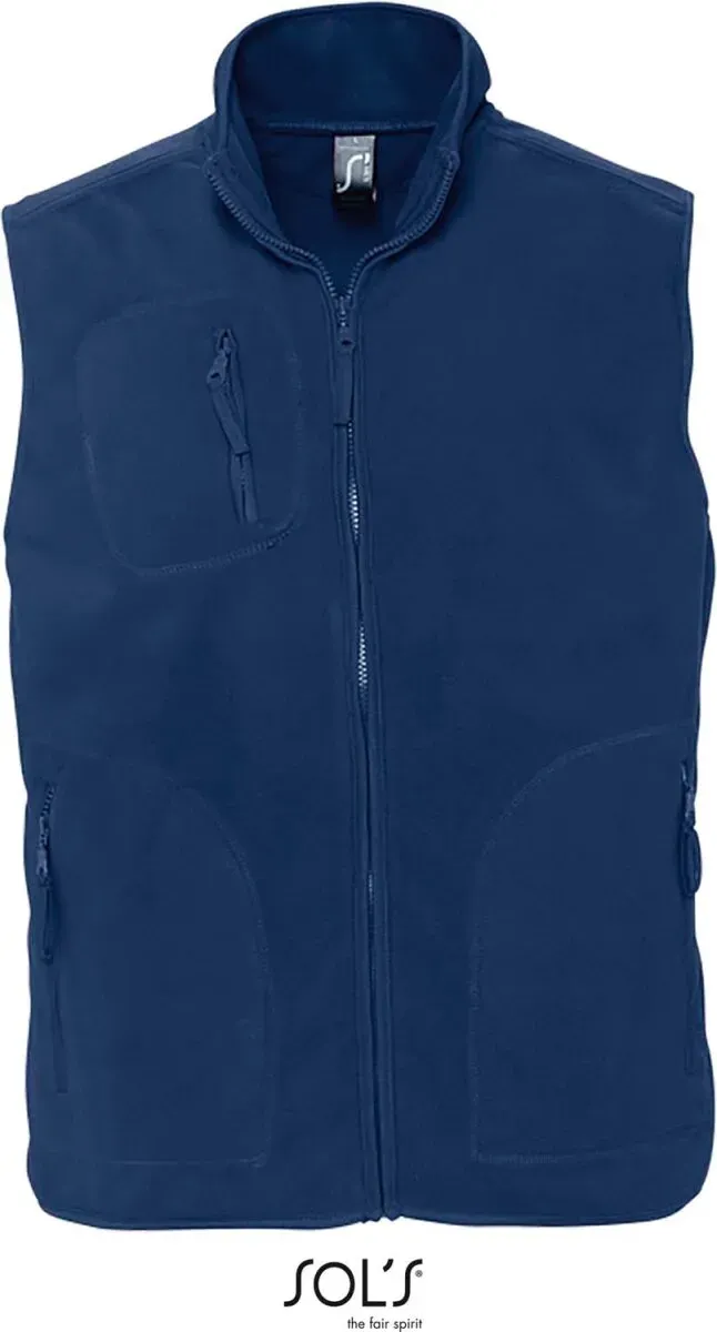 SOLS Unisex Fleece Bodywarmer 51000 navy XS