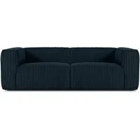 Konsimo Konsimo® 3-Sitzer-Sofa, Blau, Grün, 246x73x96 cm, Wohnzimmer, Sofas