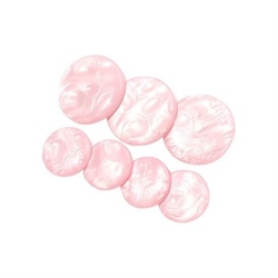 SOHO Opal Haarspange Rosa Nude Damen 