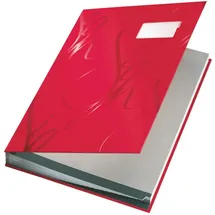 Leitz Unterschriftsmappe A4 Rot 18 Fächer