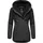 Ragwear Winterjacke Gordon Sportliche wasserdichte Outdoorjacke mit Kapuze schwarz M (38)