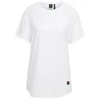 G-Star Lash Fem Loose Rib Kurzarm-T-Shirt White XL