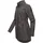 Ragwear Damen, Übergangsjacke leichte Jacke lang wasserdicht mit abnehmbarer Kapuze Dakkota II Dark Grey Melange Gr. M (38), grau (dunkelgrau), Obermaterial: 100% Polyester. Innenfutter: 100% Polyester, tailliert ca.