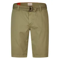 Hattric Bermudas Chino Bermuda mit Gürtel grün 32