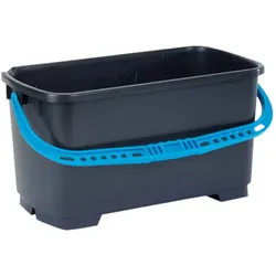 MOERMAN Profi Fensterputzer-Eimer Schwarz 22 Liter