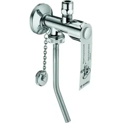 Schell Probenahme-Eckventil 1/2" AGx3/8 AG chrom