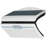 EDM Wandleuchte Solar 6 W 23,0 cm inkl. Bewegungsmelder weiß
