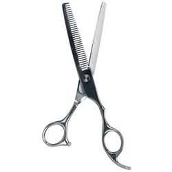 TRIXIE Professionelle Haarschneidemaschine T-Griff Schere 18 cm