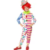 Funidelia | Clown Kostüm Deluxe für Jungen Clowns, Zirkus, Lustige & Ausgefallene - Kostüm für Kinder & Verkleidung für Partys, Karneval & Halloween - Größe 7-9 Jahre - Gelb