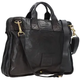 Campomaggi Aktentasche Leder 37 cm schwarz