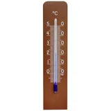 TFA Dostmann Analoges Innenthermometer Thermometer Nussbaum 12.1057.03
